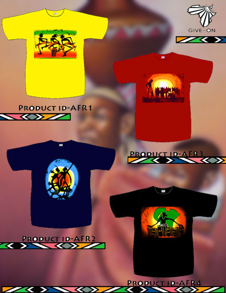 African T-Shirts  - click to enlarge