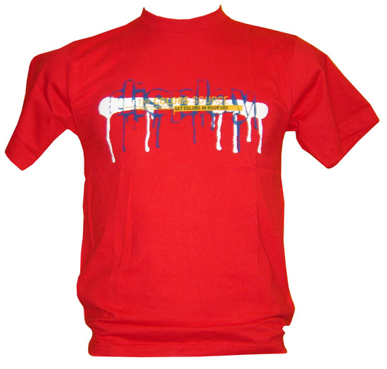 T-Shirt: Display red