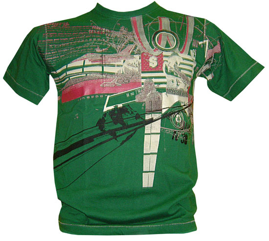 T-Shirt: Graffiti 4 Green
