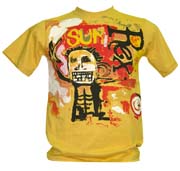 T-Shirt: Cartoon Yellow