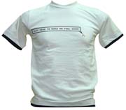 T-Shirt: Click White