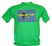 T-Shirt: Denim Green