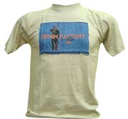 T-Shirt: Denim Khaki