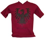 T-Shirt: Dragon Burgundy