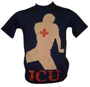 T-Shirt: ICU Navy