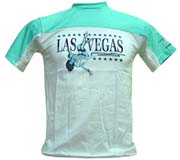 T-Shirt: Las Vegas Mint-white