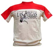 T-Shirt: Las Vegas Red-khaki