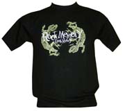 T-Shirt: Lizard Black