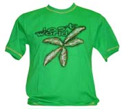 T-Shirt: Lost world Green