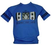 T-Shirt: Music For Life Royal Blue