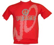 T-Shirt: No Peace Red