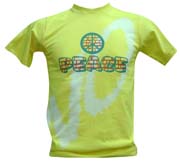 T-Shirt: No Peace Yellow