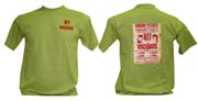 T-Shirt: SID VICIOUS Light green