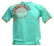 T-Shirt: Street kids Mint