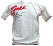 T-Shirt: i'm Free White